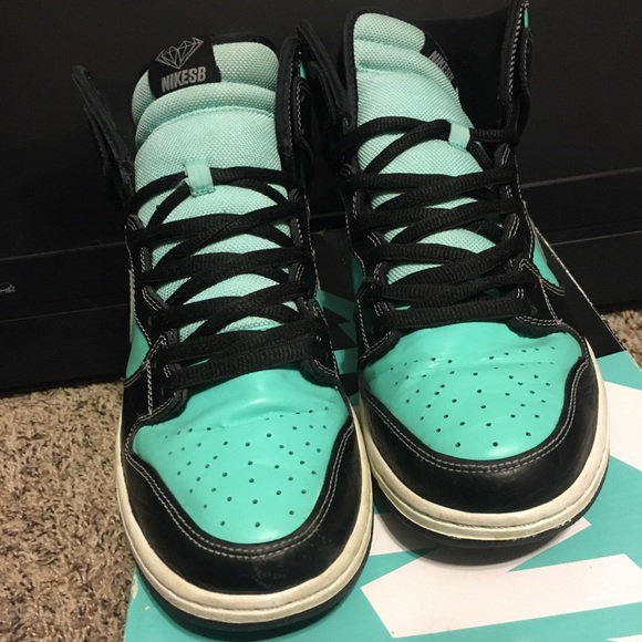 Nike Dunk High x Diamond Supply Tiffany Size 11 Men’s Shoe 653599-400 main image 6